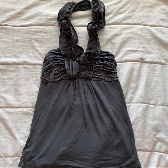 Express cotton Top with ruffled neckline - Picture 5 of 7